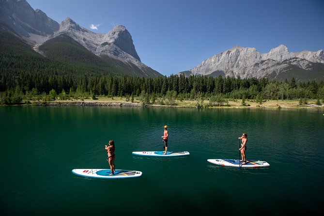 Intro to Stand Up Paddleboarding, Banff National Park - Johnson Lake: The Perfect Setting