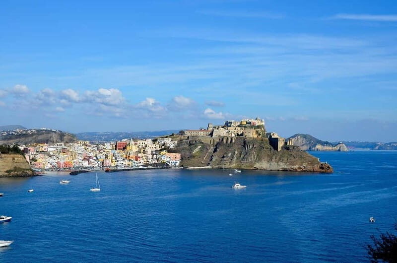 Ischia and Procida: Dinghy Excursion with Swim and Lunch Stop - Key Points