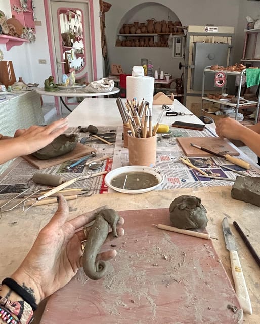 Ischia: Clay Modelling Short Pottery Workshop - Materials Provided