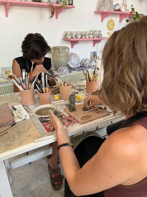 Ischia: Full Pottery Workshop - Finished Pieces and Post-Workshop Process