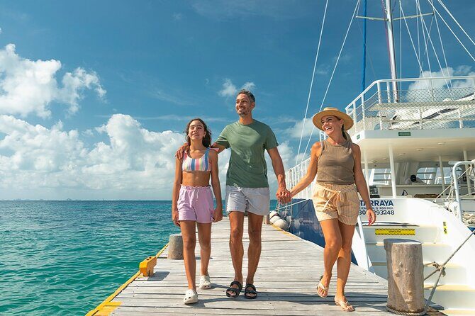 Isla Mujeres Catamaran Cruise Snorkel and Transportation Included - Starting Point: Hotel Pickup & Departure