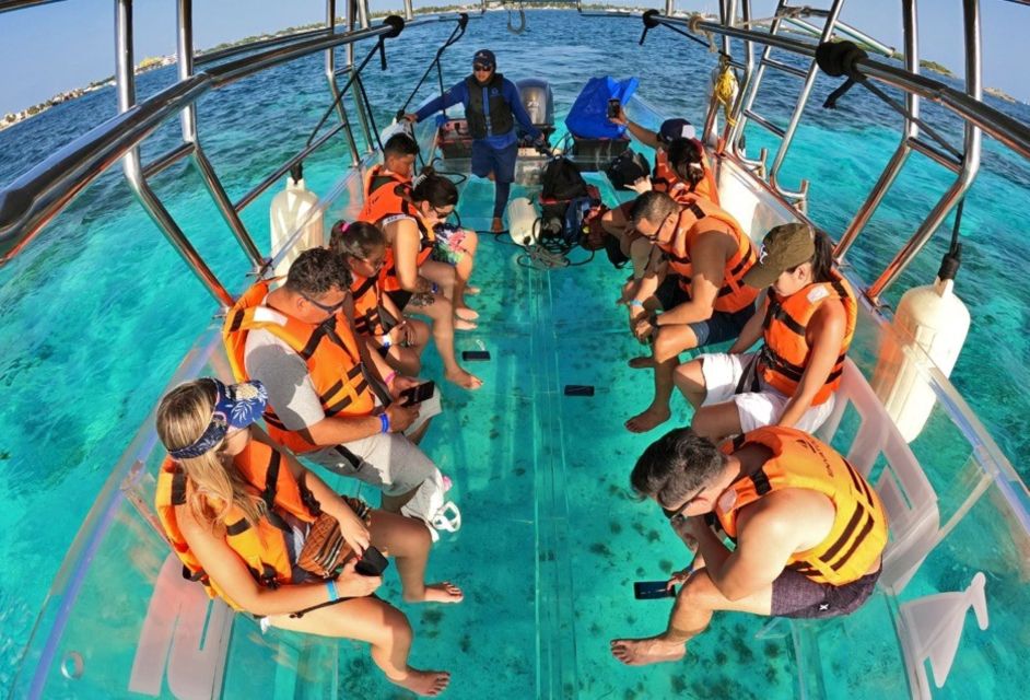 Isla Mujeres: Clear Boat Tour of the Island - Meeting and Pickup Information