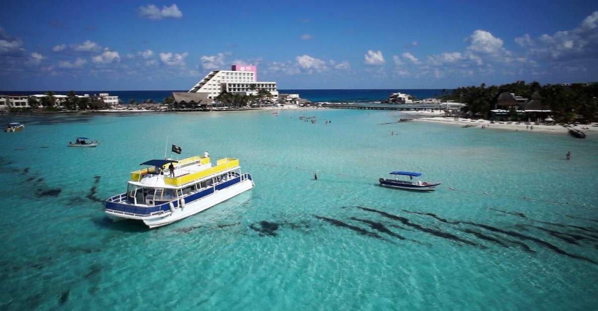 Isla Mujeres: Sailing, Snorkeling and Lunch With Boat Party - Snorkeling at Punta Sam