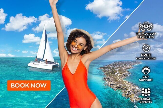 Isla Mujeres VIP Premium Catamaran Transport & Dock fee Included - Comprehensive Review: What to Expect from the Isla Mujeres VIP Catamaran Tour