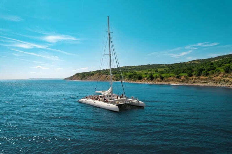 Island Anastasia - Full day VIP Catamaran cruise - Key Points