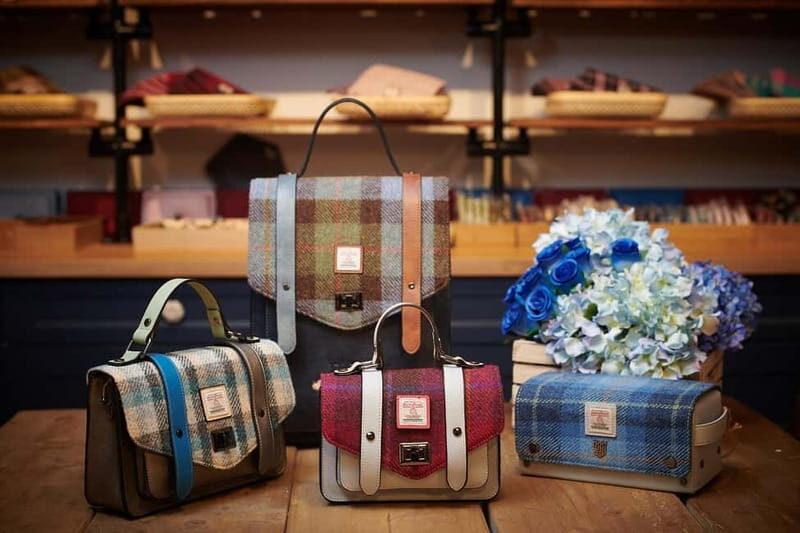 Islander® Harris Tweed® Mini Satchel Canongate Workshop - Key Points