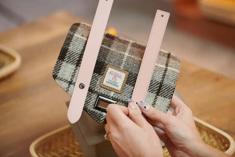 Islander® Harris Tweed® Mini Satchel Canongate Workshop - A Detailed Look at the Workshop Experience
