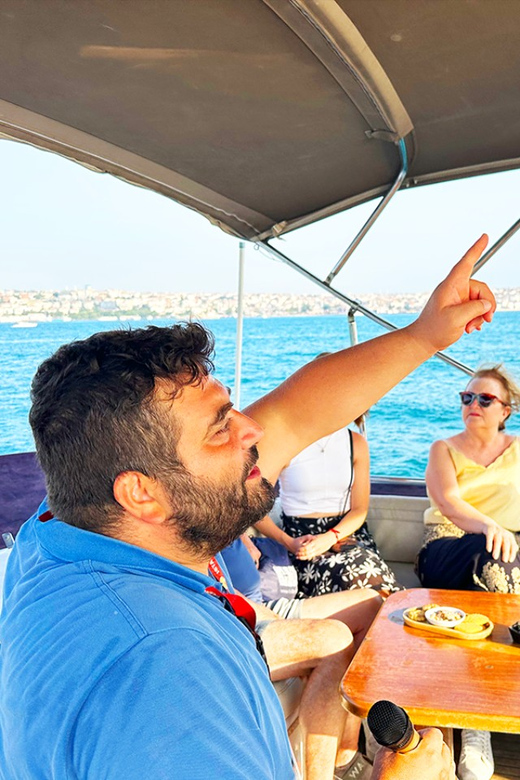 Istanbul: Bosphorus and Golden Horn Sunset Yacht Cruise - Itinerary Highlights