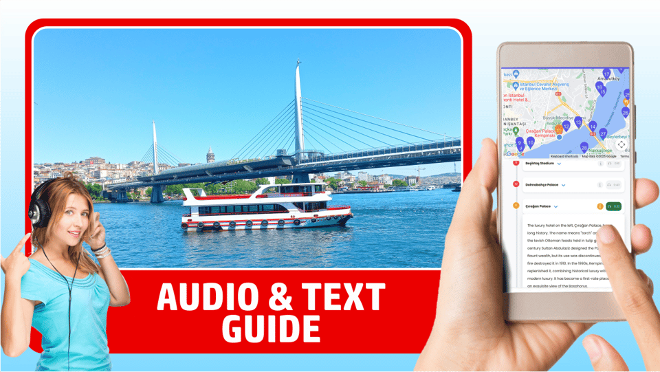 Istanbul: Bosphorus Sightseeing Cruise Tour with Audio Guide - What to Expect Onboard