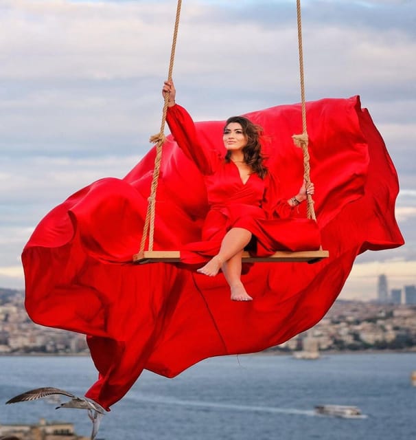 Istanbul Flying Dress Rooftop Photo Shoot - Key Points