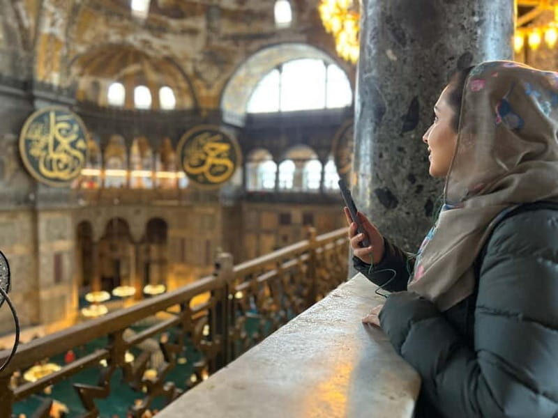 Istanbul: Hagia Sophia Ticket with Audio Guide & Blue Mosque - Key Points