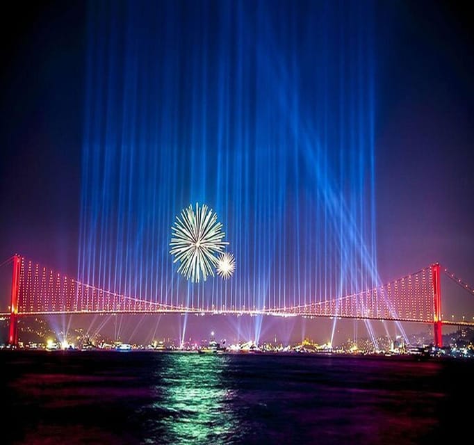 Istanbul: New Year's Eve Bosphorus Dinner Cruise Party 2026 - The View of Istanbul at Night
