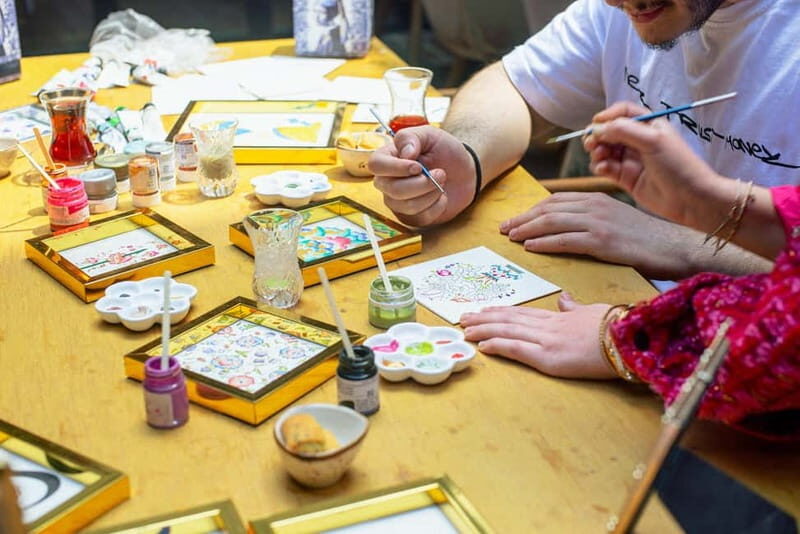 Istanbul: Turkish Illumination Art Workshop With a Master - Key Points