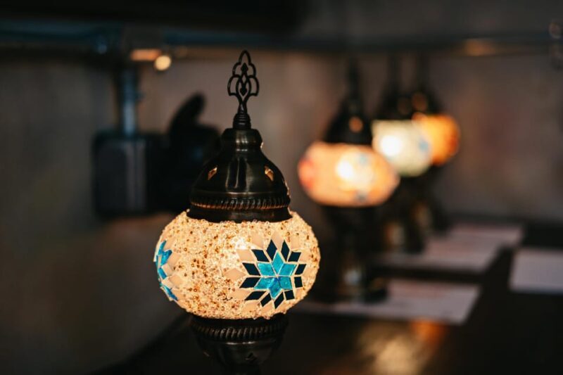Istanbul: Turkish Mosaic Lamp Workshop with Drinks & Snacks - Introduction