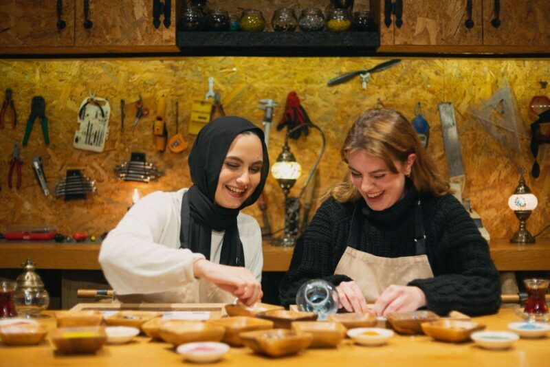 Istanbul: Turkish Mosaic Lamp Workshop with Drinks & Snacks - FAQ