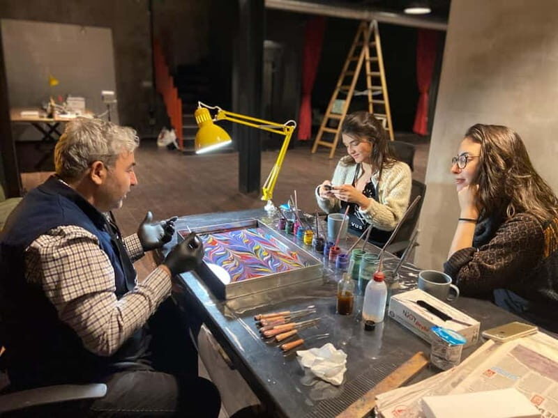 Istanbul: Water Marbling Workshop with Snacks & Drinks - Practical Details & Logistics