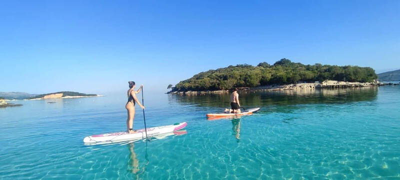 iStand-Up Paddleboarding Tour around Ksamil islands - Key Points