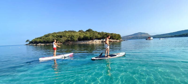 iStand-Up Paddleboarding Tour around Ksamil islands - An Overview of the Experience