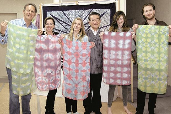 Itajime Shibori Scarf Class - Booking and Cancellation