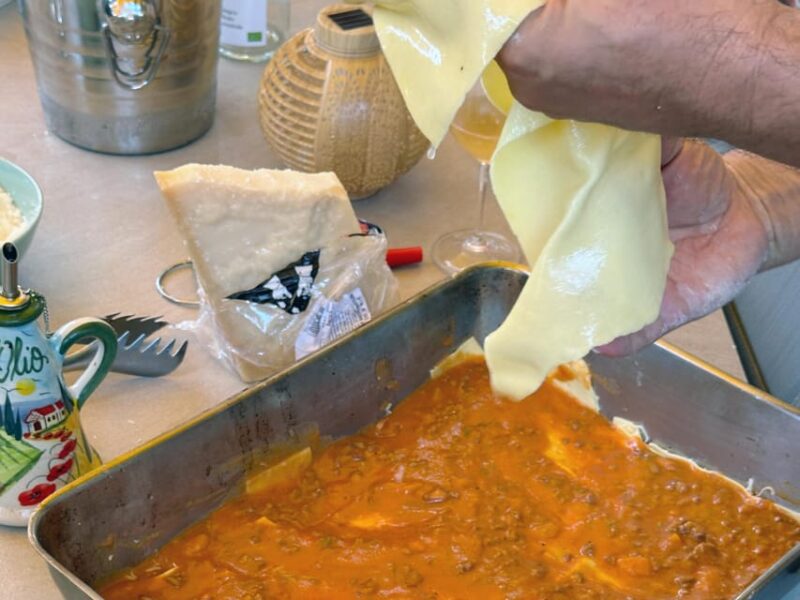 Italian Cooking Experience: Appetizer, Lasagna/Veggie, Tiramisu - Logistics and Meeting Point