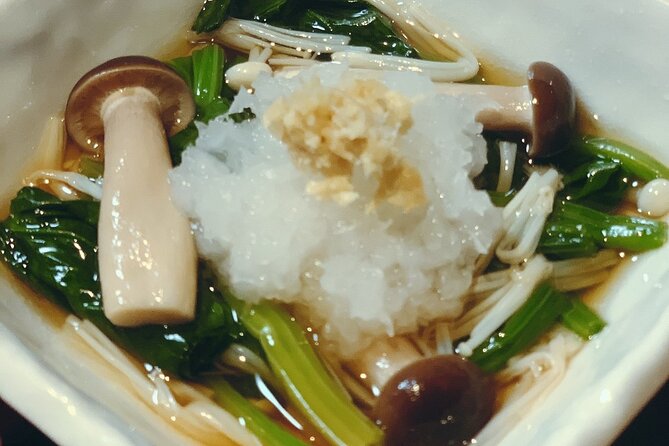 Izakaya Style Cooking Class - Sample Menu and Dishes