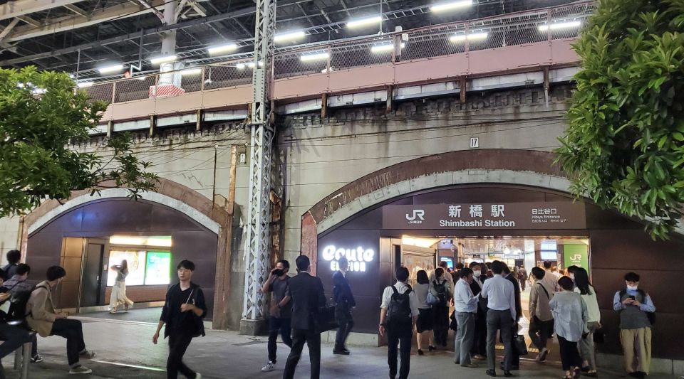 Izakaya Tour Around Deep Shimbashi With a Guide - Schedule