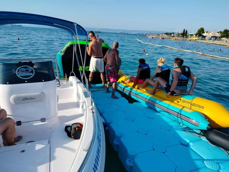 Izola: Banana Boat Ride for Groups with Speed & Splash Fun - The Experience in Detail