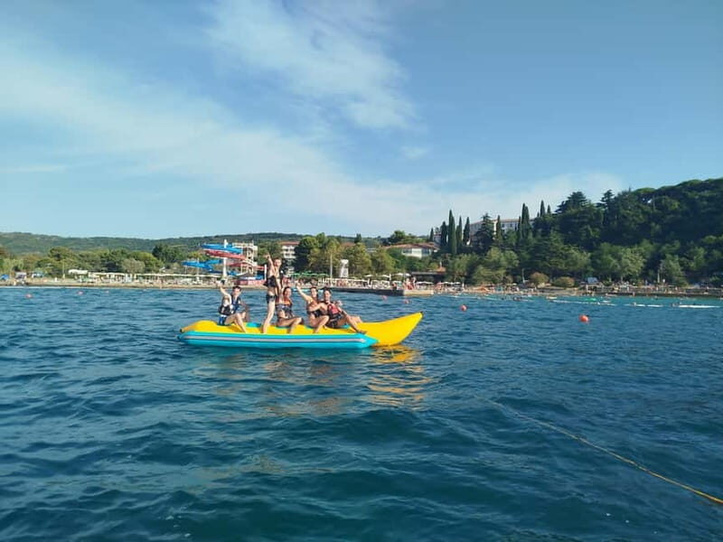 Izola: Banana Boat Ride for Groups with Speed & Splash Fun - What to Bring and What to Keep in Mind