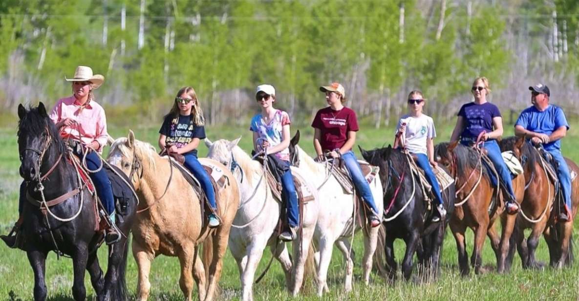 Jackson Hole: Bryan's Flat Guided Scenic Horseback Ride - Included in the Tour