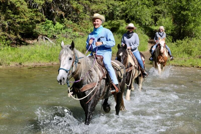 Jackson Signature 1/2 Day Ride Horseback Tour with Lunch - Key Points