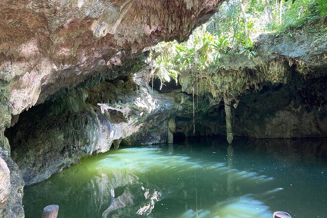 Jade Cavern ATV Tour in Cozumel with Beach Break with transfer - Jade Cenote: Natures Hidden Treasure