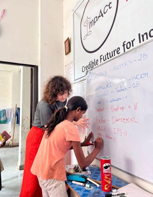 Jaipur: Slum Education Center Volunteer Abroad Trip - Included Resources and Support
