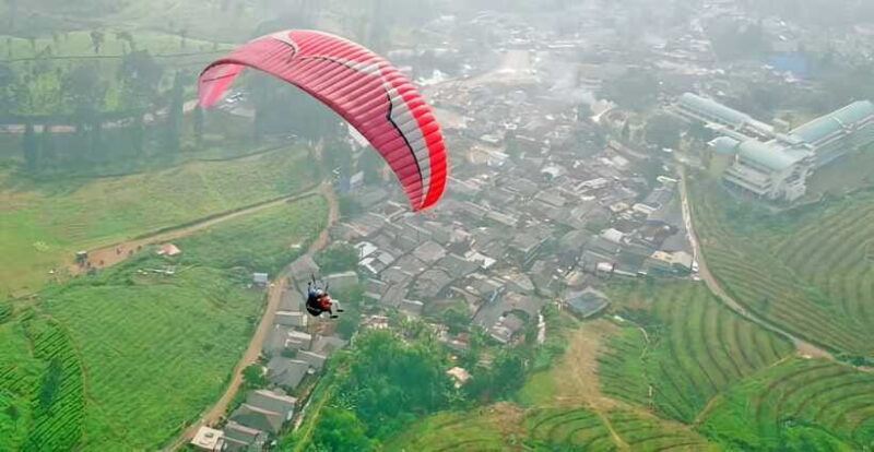 Jakarta: Paragliding on Top Mountain & Tea Plantation - Key Points