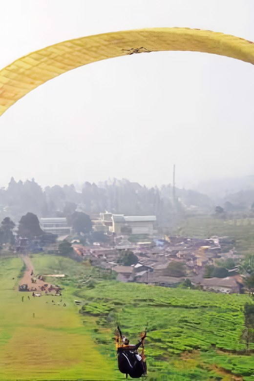 Jakarta Tour: Paragliding Top Mountain & Tea Plantation - Transportation and Pickup