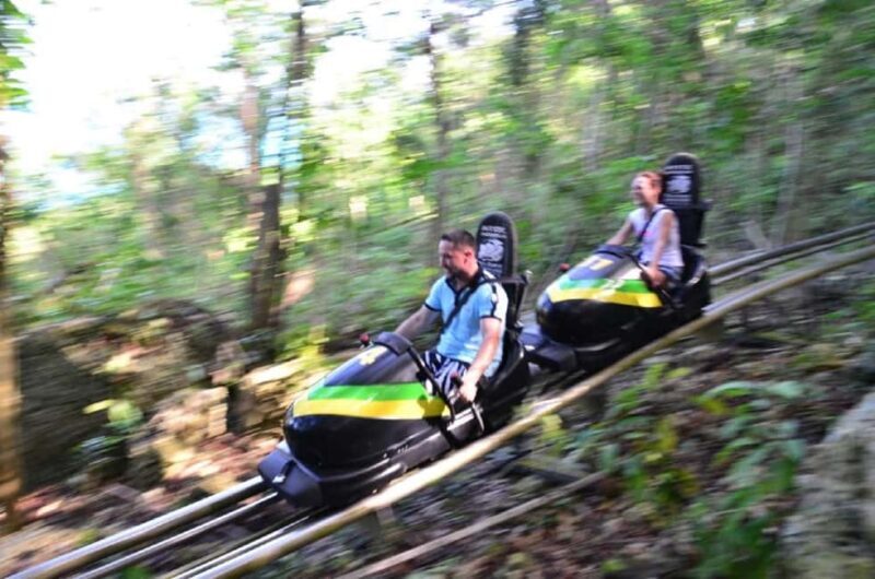 Jamaica Bobsled and Zip Line Adventure Tour - Key Points