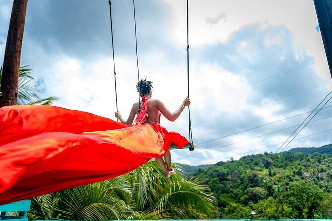 Jamaica Swing Drone Photoshoot with Dress Lunch and Transport - What Reviewers Say