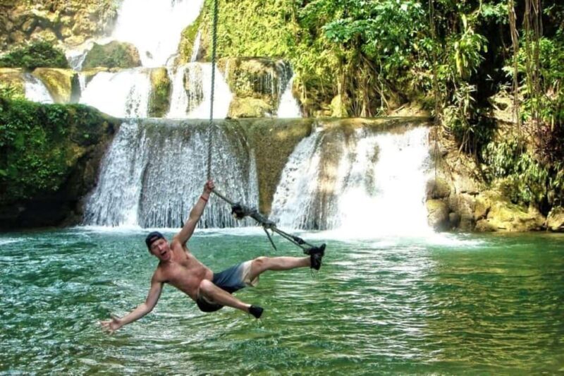 Jamaica: YS Falls and Black River Safari Tour - Key Points