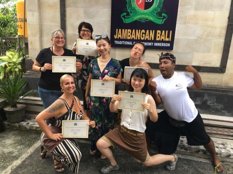 Jambangan bali cooking class with morning market tour - The Sum Up