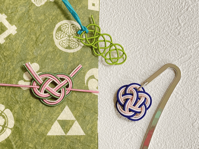 Japanese Paper Notebook and Mizuhiki Belt Bookmark Workshop - Cultural Significance of Mizuhiki