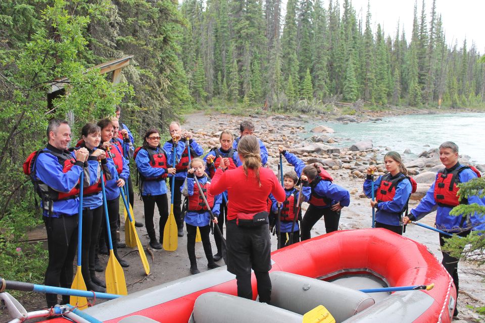Jasper: Canyon Run Family Whitewater Rafting - Age and Ability Requirements
