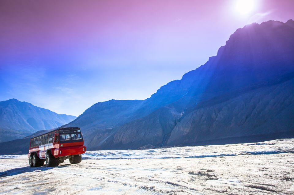 Jasper: Columbia Icefield Skywalk and Ice Explorer Ticket - Exploring the Athabasca Glacier