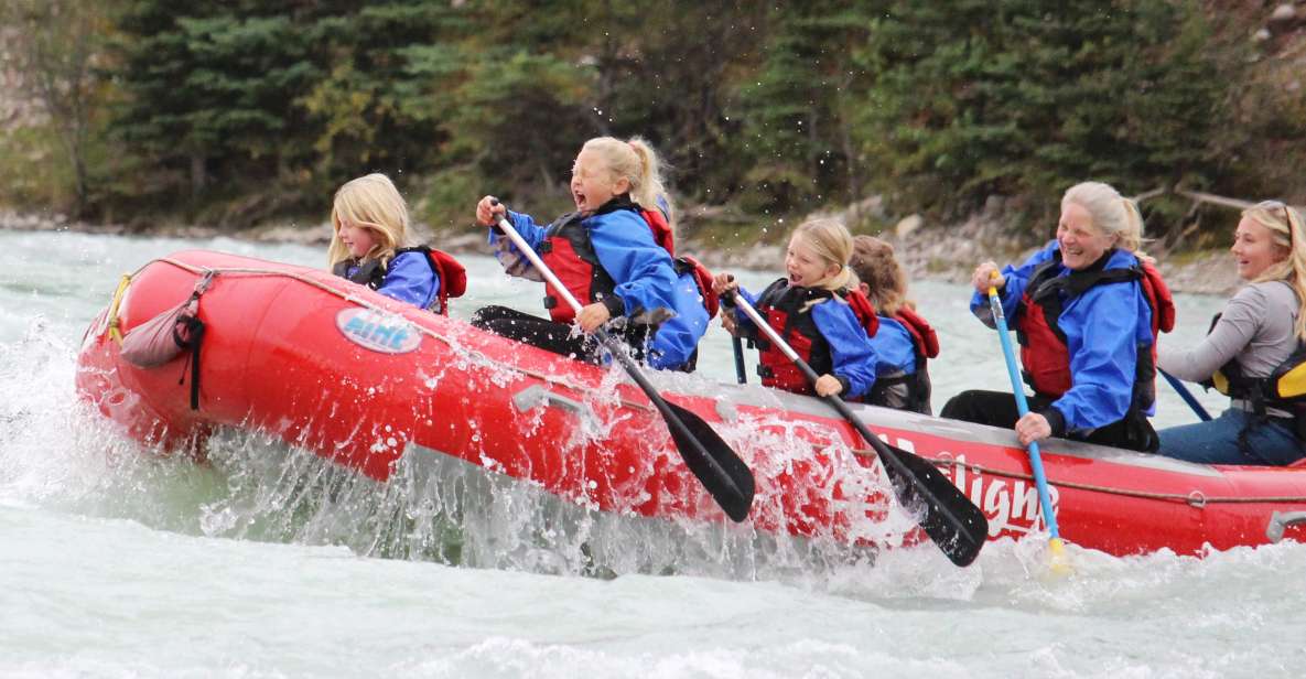 Jasper National Park Family Friendly Rafting Adventure - Highlights and Key Features