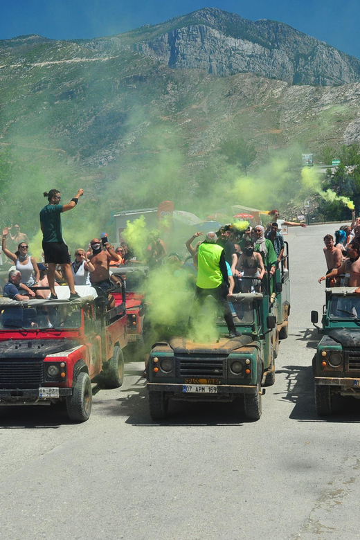 Jeep Safari-Lunch-Boat-Canyon-Waterfall-Foam,Water Party - What This Tour Offers