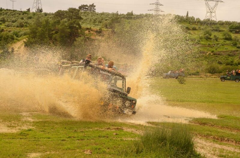 Jeep Safari-Lunch-Boat-Canyon-Waterfall-Foam,Water Party - The Sum Up