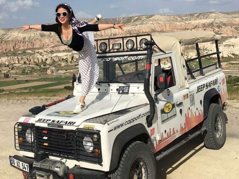 Jeep safari tour in Cappadocia through fairy chimneys - The Experience Provider: Qx Travel