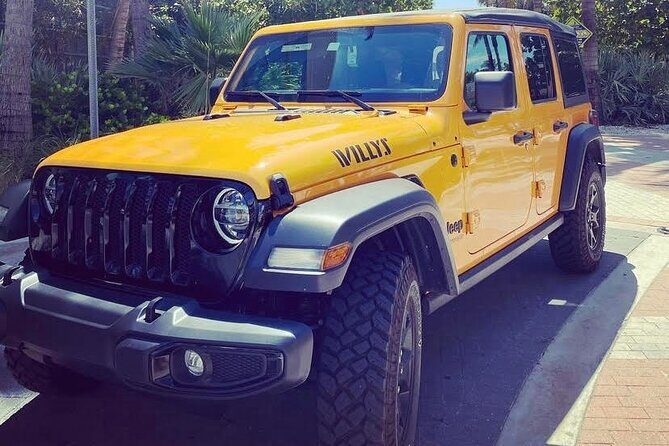 Jeep Wrangler Convertible Rental - Top Activities with Your Jeep in Miami