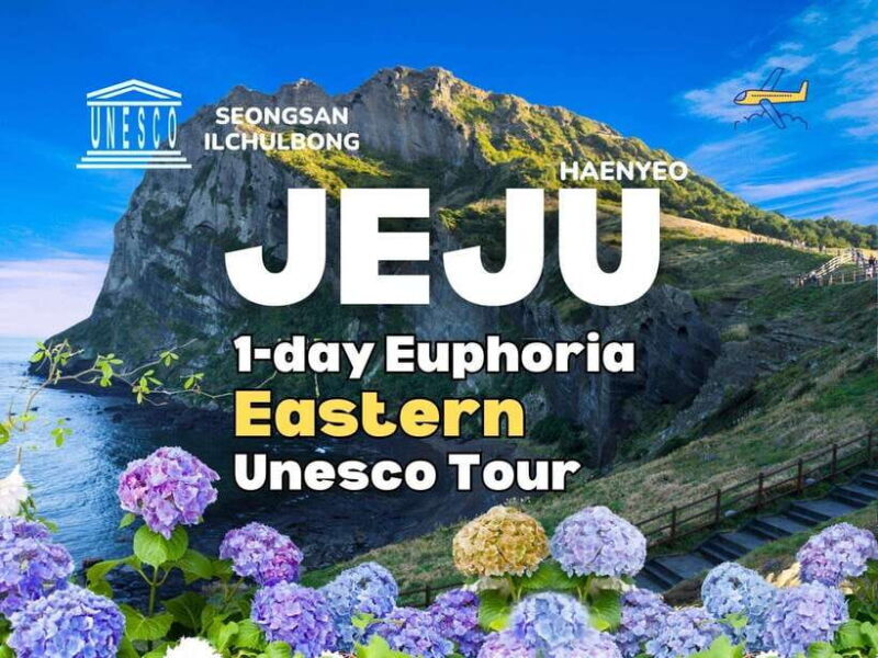 Jeju: Eastern Jeju UNESCO Spots Day Tour - Key Points