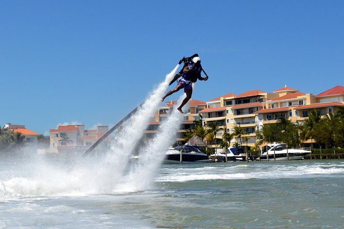 Jet Pack flight experience in Cancun. Challenge yourself to do it now. - The Experience in Detail