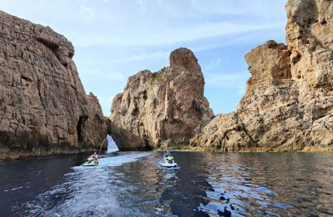 Jet Ski Tour to Cala Albarca From San Antonio - What to Expect on the Jet Ski Tour