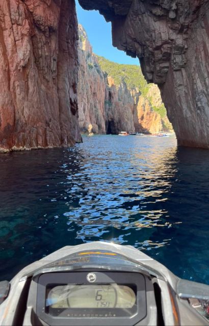 Jet Ski Trip to Capo Rosso - Ride to Calanques De Piana